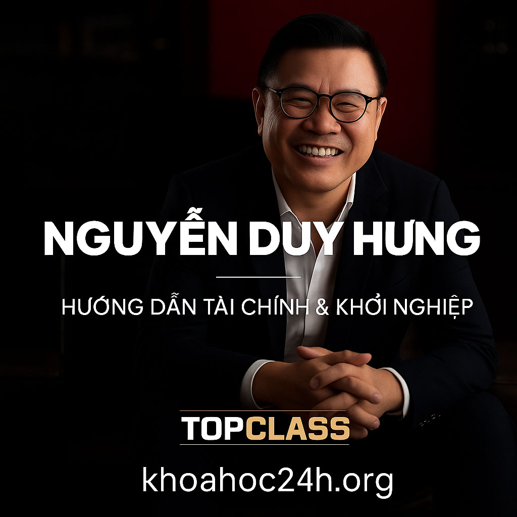 Khóa học Nguyễn Duy Hưng – Hướng dẫn Tài Chính & Khởi Nghiệp