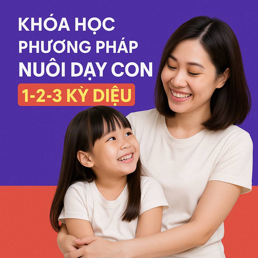 Khóa học Phương Pháp Nuôi Dạy Con 1-2-3 Kỳ Diệu