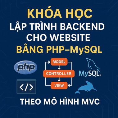 Lập Trình Backend Cho Website Bằng PHP_Mysql Theo Mô Hình MVC