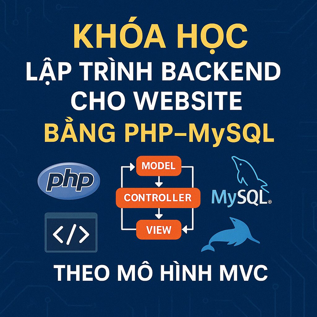 Lập Trình Backend Cho Website Bằng PHP_Mysql Theo Mô Hình MVC