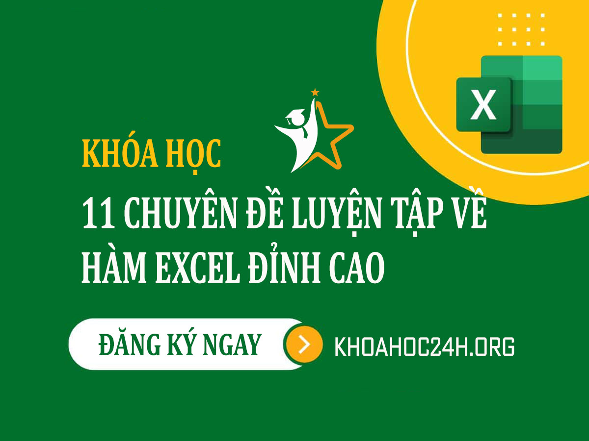 Khóa Học Excel Cho Người Đi Làm