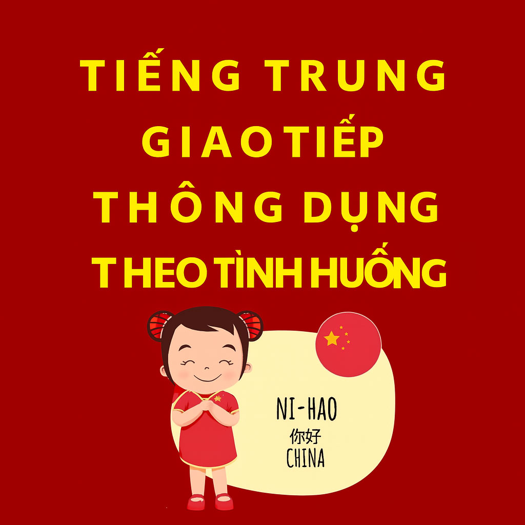 Share khóa học Tiếng Trung giao tiếp thông dụng theo tình huống