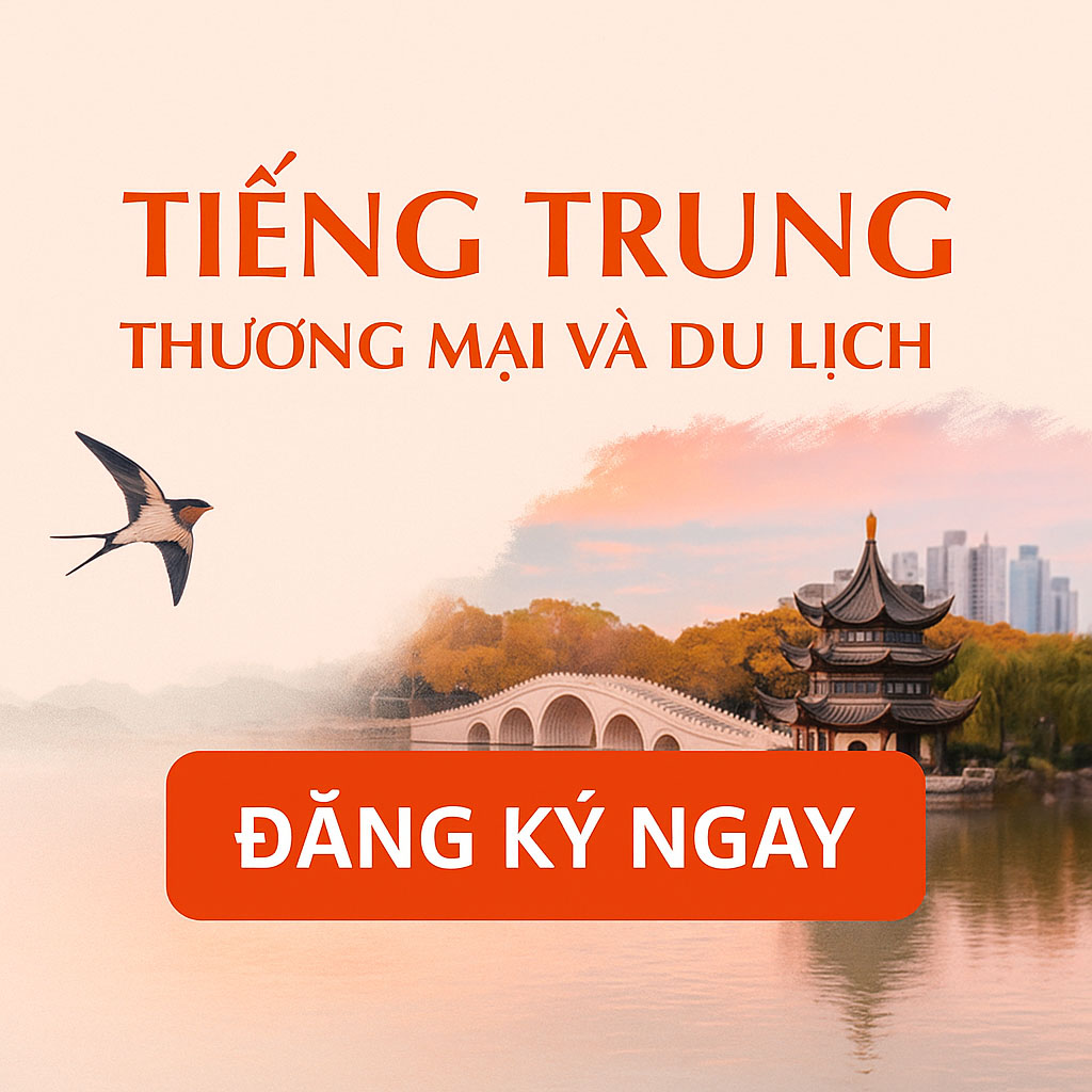 Share khóa học tiếng Trung thương mại và du lịch