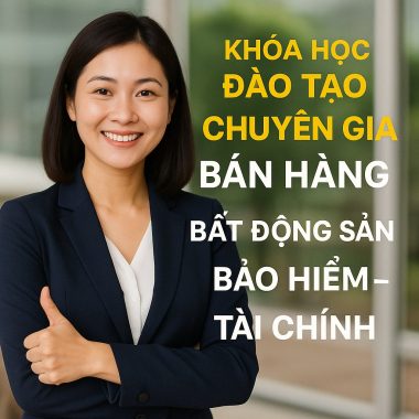 khóa học Đào tạo Chuyên gia bán hàng Bất động sản – Bảo hiểm – Tài chính