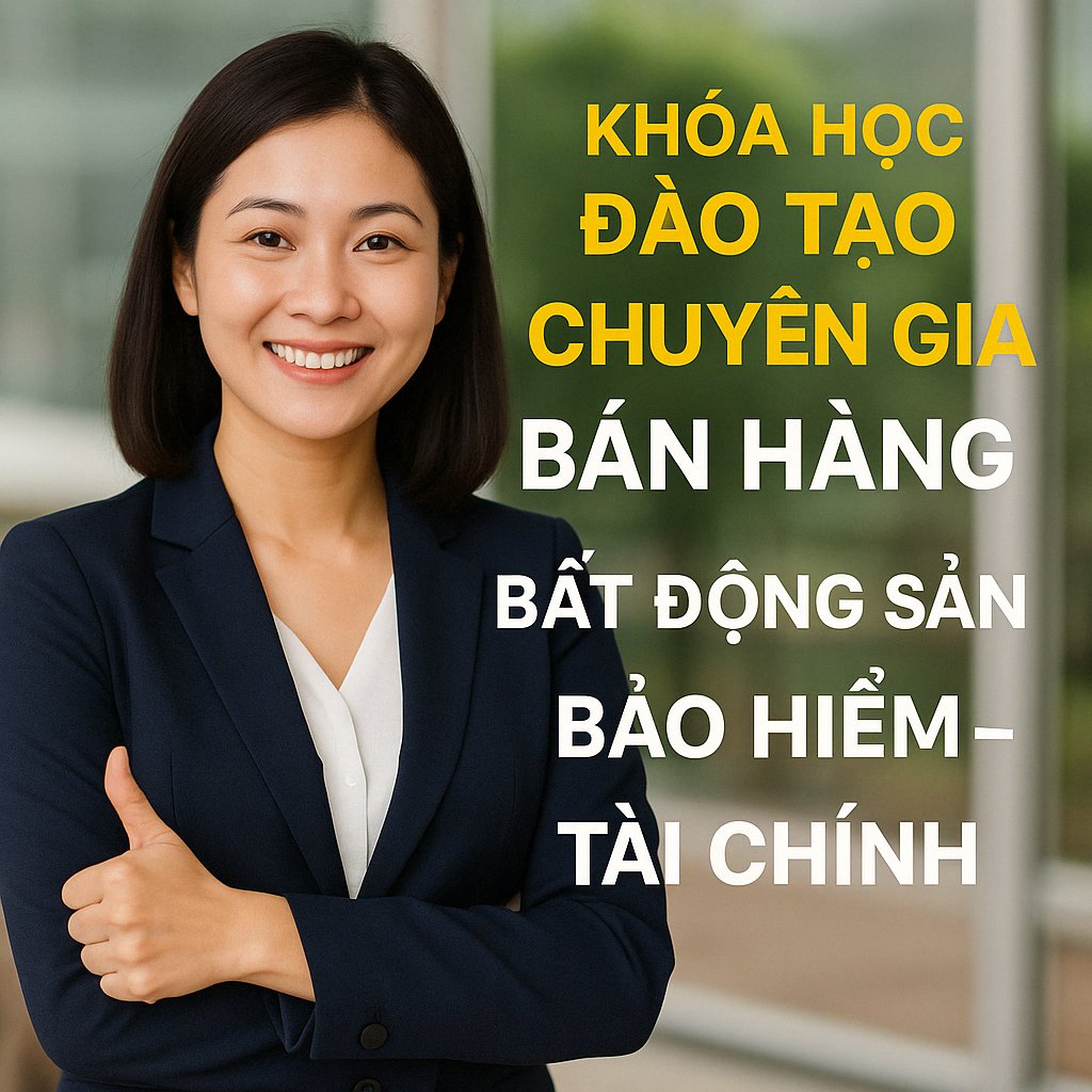 khóa học Đào tạo Chuyên gia bán hàng Bất động sản – Bảo hiểm – Tài chính