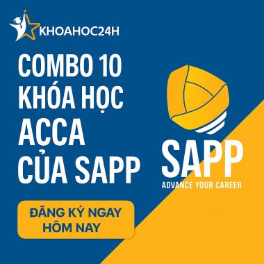 Combo 10 Khóa Học ACCA Của SAPP