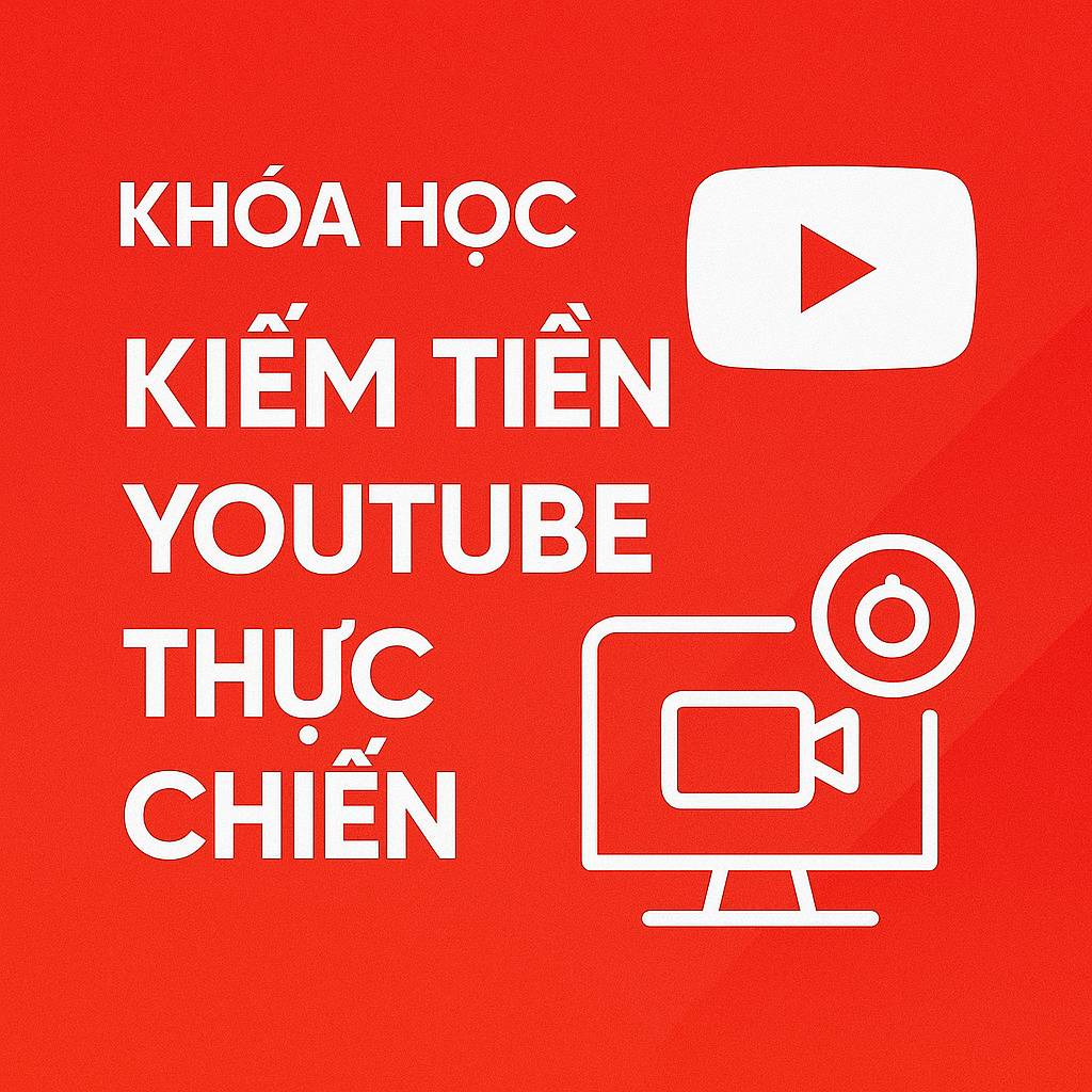 Khóa Học Kiếm Tiền Youtube Thực Chiến