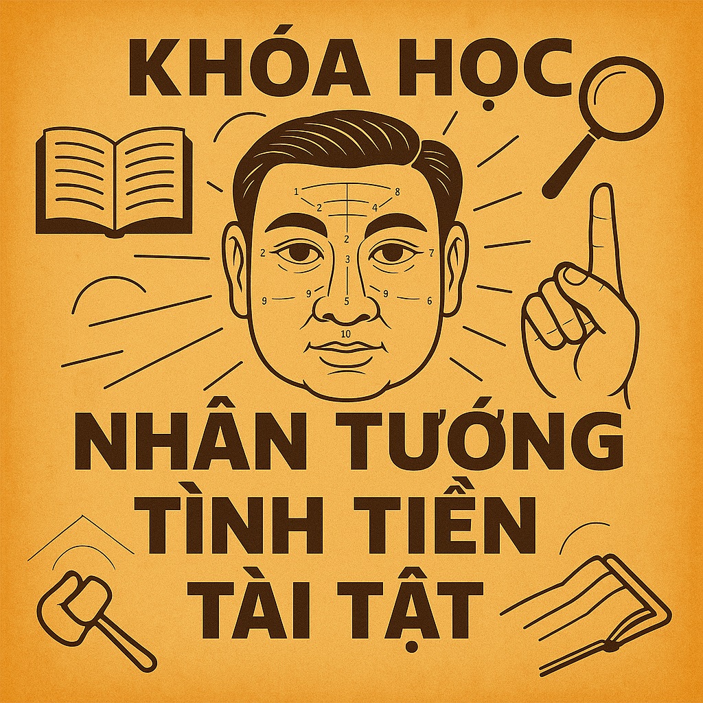 Khóa Học Nhân Tướng Tình Tiền Tài Tật