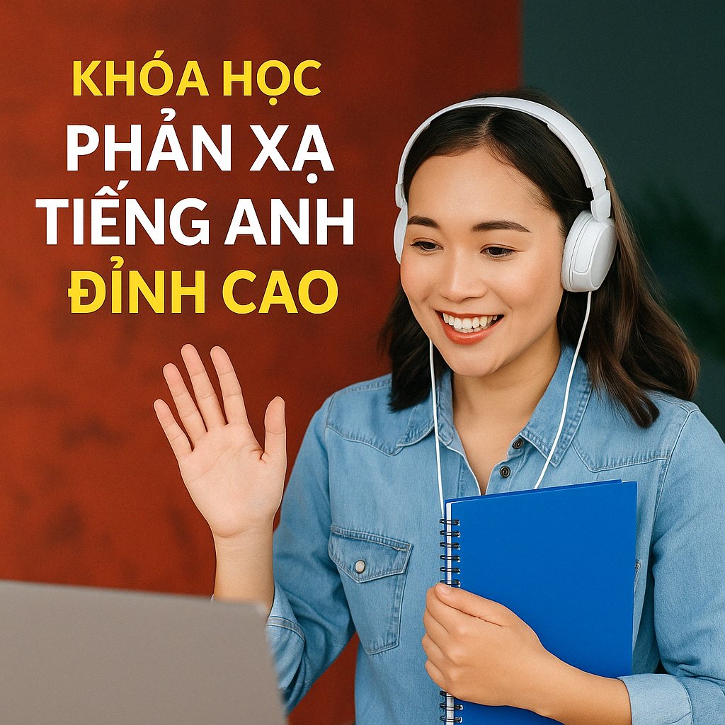 Khóa Học Phản Xạ Tiếng Anh Đỉnh Cao