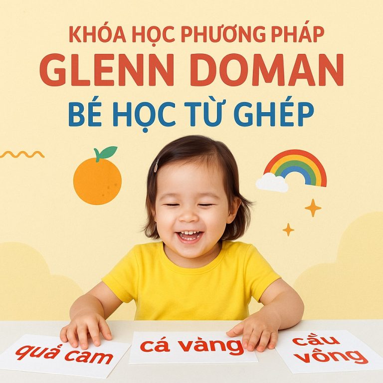 Khóa Học Phương Pháp Glenn Doman Bé Học Từ Ghép