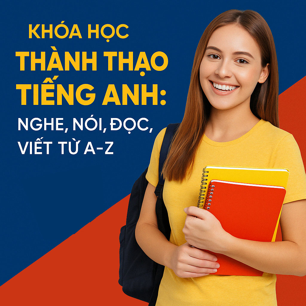 Khóa Học Thành Thạo Tiếng Anh Nghe Nói Đọc Viết Từ A-Z
