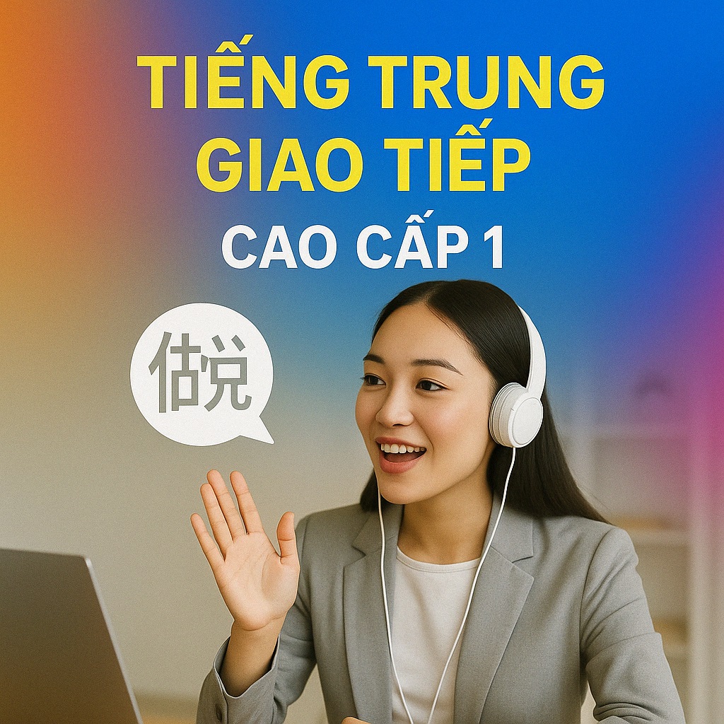 Khóa Học Tiếng Trung giao tiếp - Cao cấp 1