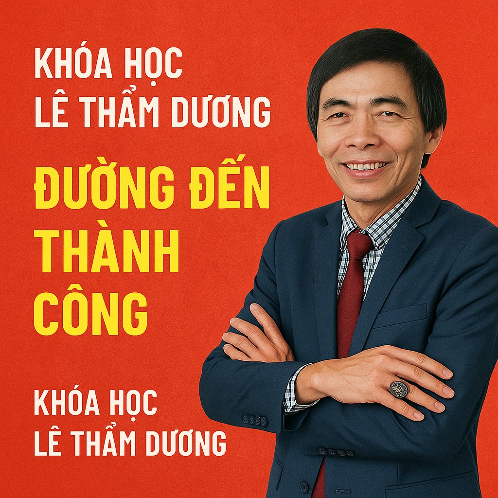 Khóa học Lê Thẩm Dương – Đường đến thành công