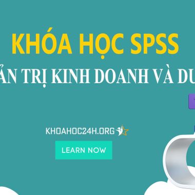 Khóa học SPPS cho ngành quản trị kinh doanh và dược