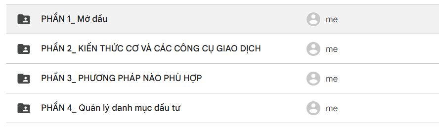 khóa học chứng khoán Cú Thông Thái