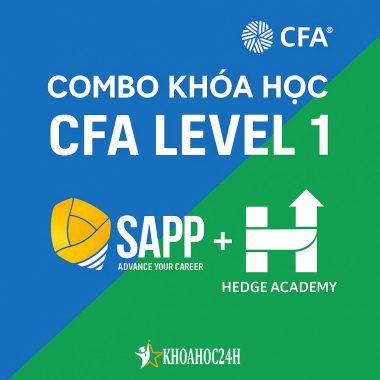 Combo khóa học CFA LEVEL 1 của SAPP và Hedge Academy