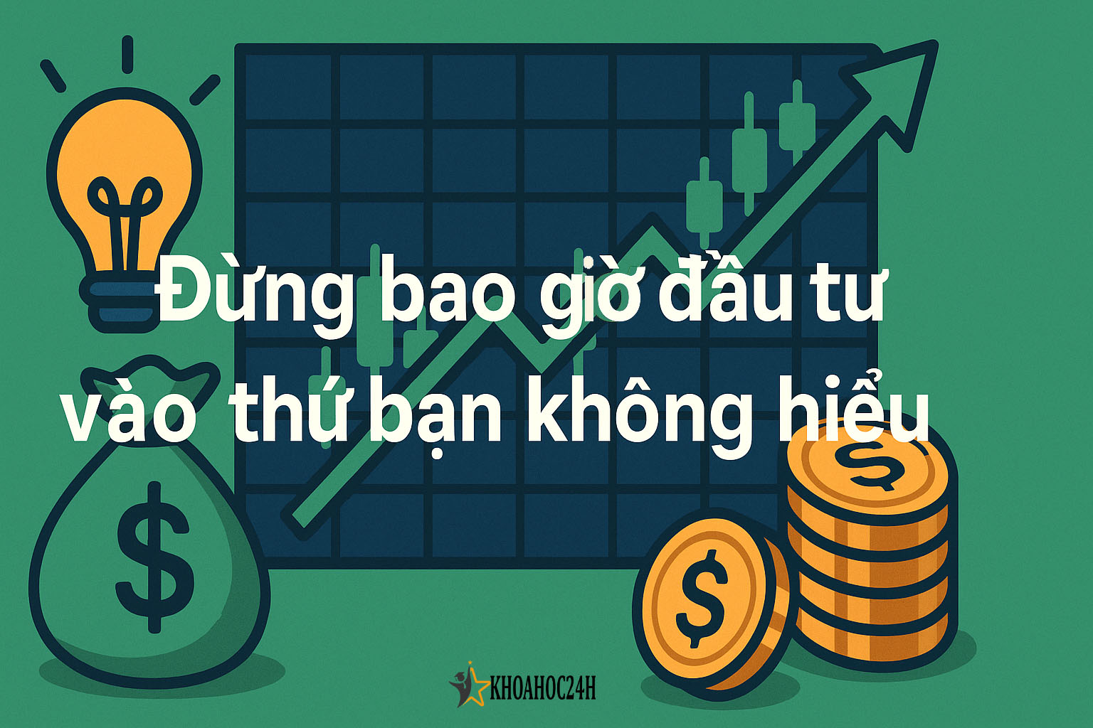 Đừng bao giờ đầu tư vào thứ bạn không hiểu