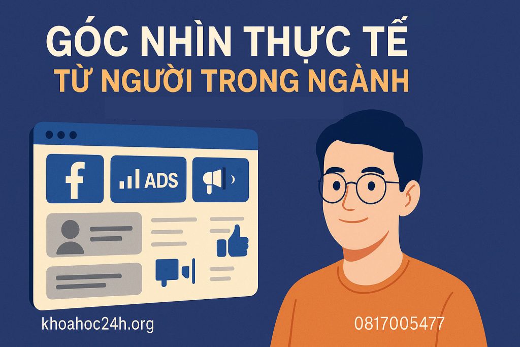 Góc nhìn thực tế từ người trong ngành quảng cáo fb