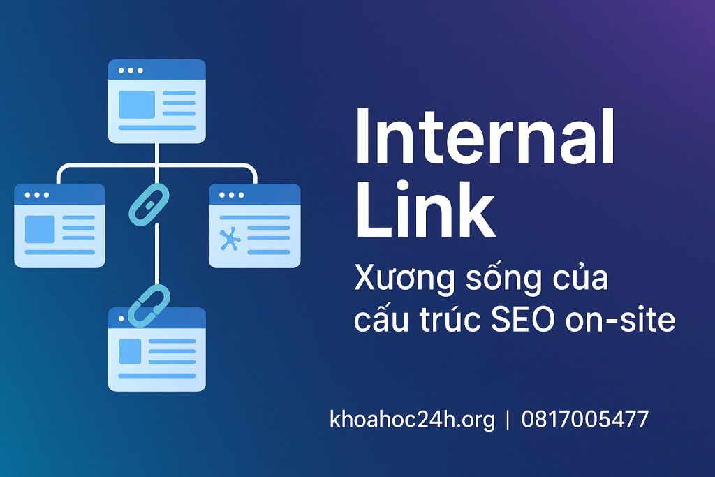 Internal Link – Xương sống của cấu trúc SEO on-site