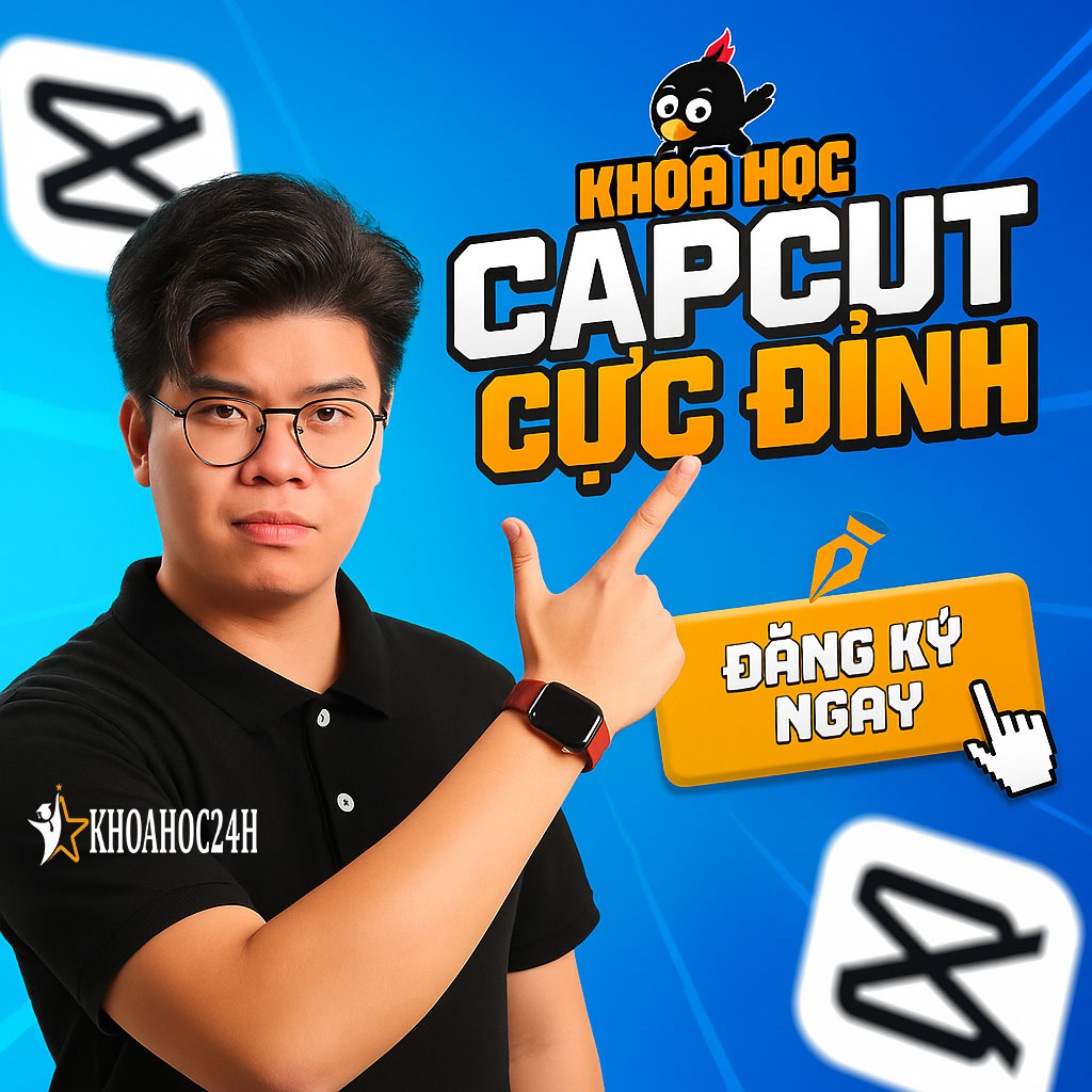 Khóa học dựng video CAPCUT Quạ HD Cực Đỉnh
