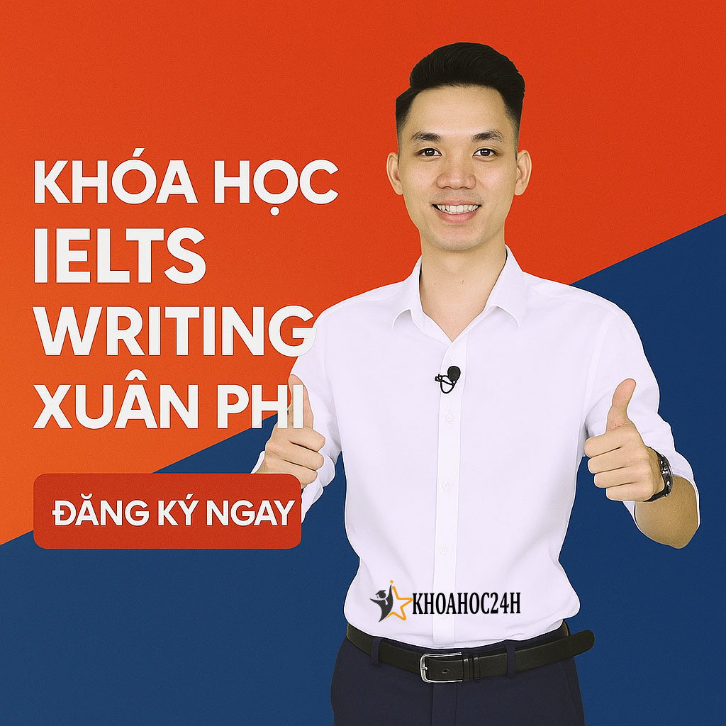 Khóa học IELTS Writing Xuân Phi