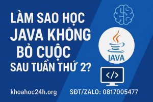 Làm Sao Học Java Không Bỏ Cuộc Sau Tuần Thứ 2