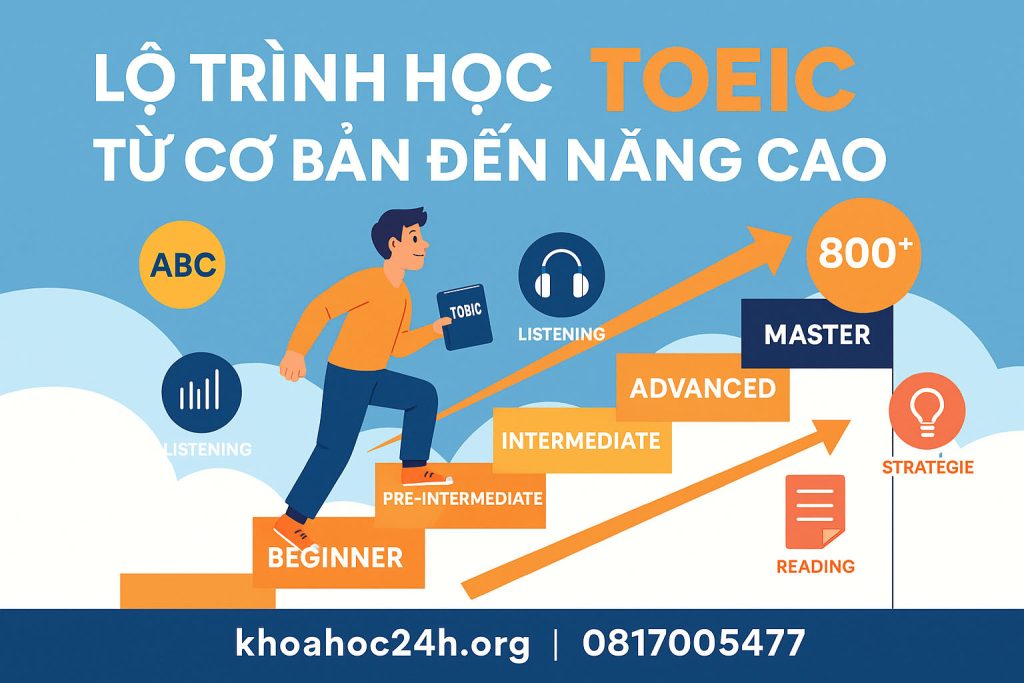 Lộ trình học TOEIC từ cơ bản đến nâng cao