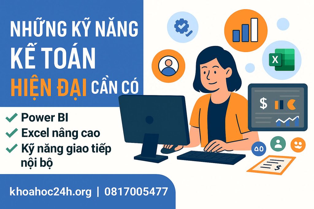 Những kỹ năng kế toán hiện đại cần có