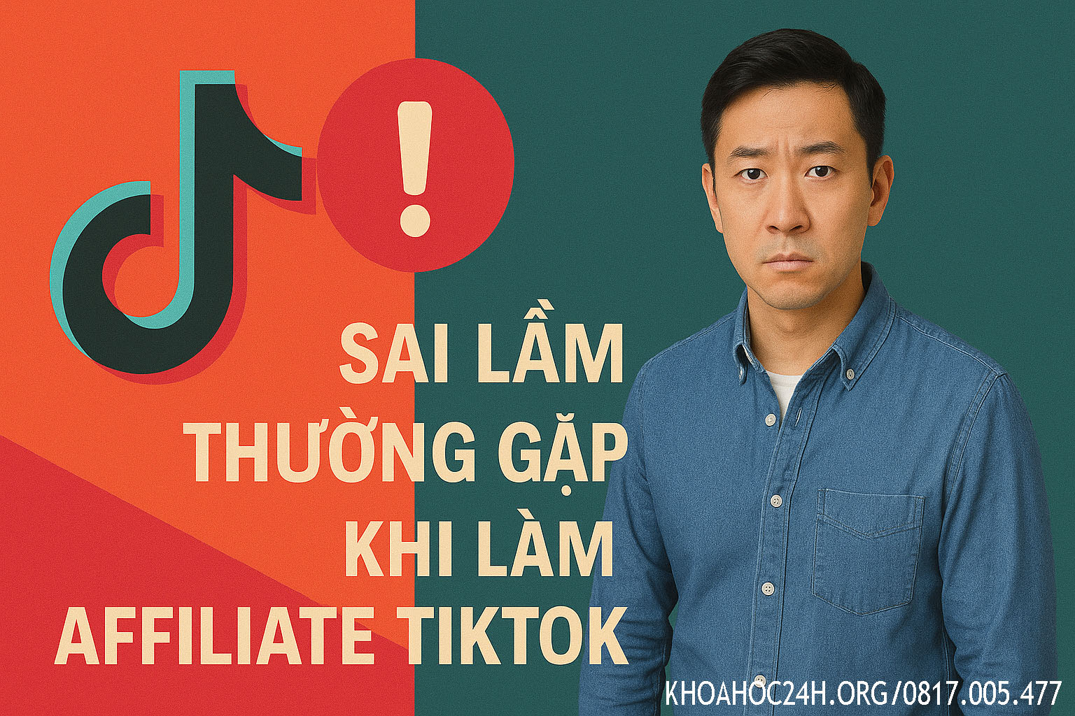 Sai lầm thường gặp khi làm affiliate Tiktok