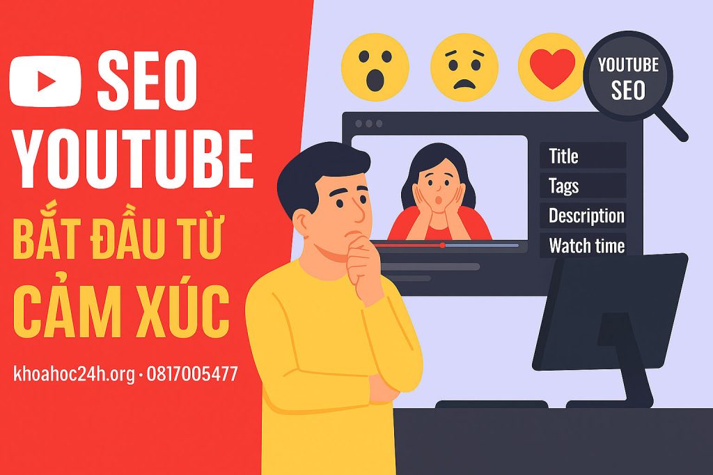 Seo youtube bắt đầu bằng cảm xúc