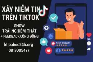Xây Niềm Tin Trên TikTok Show Trải Nghiệm Thật Feedback Cộng Đồng