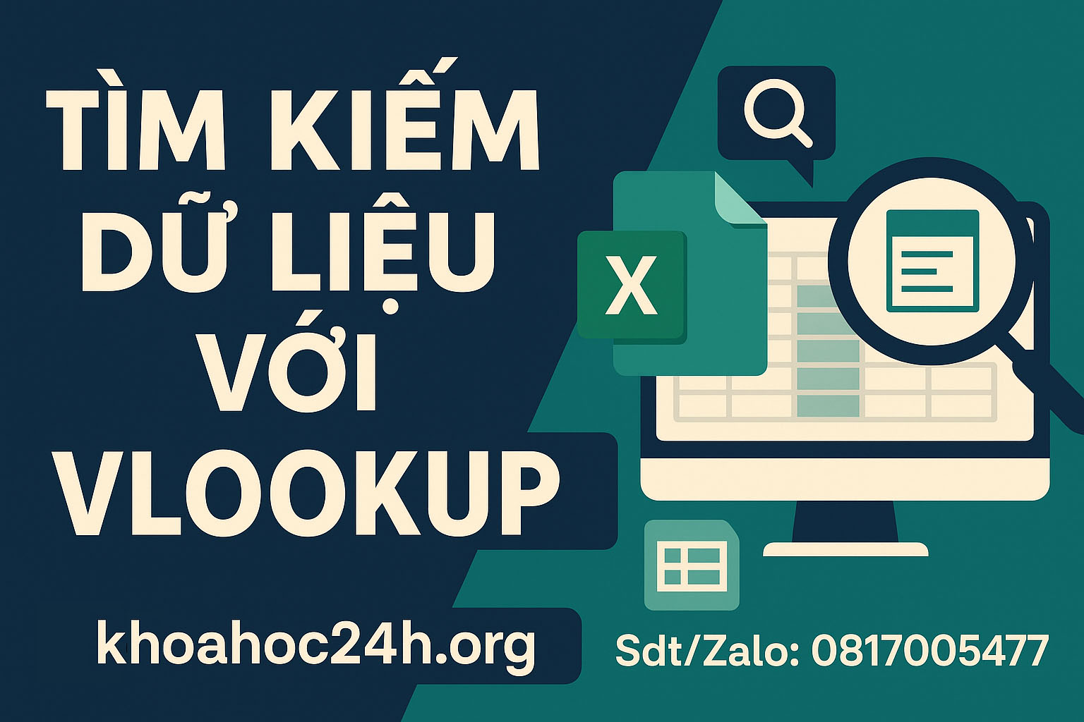 khóa học excel văn phòng