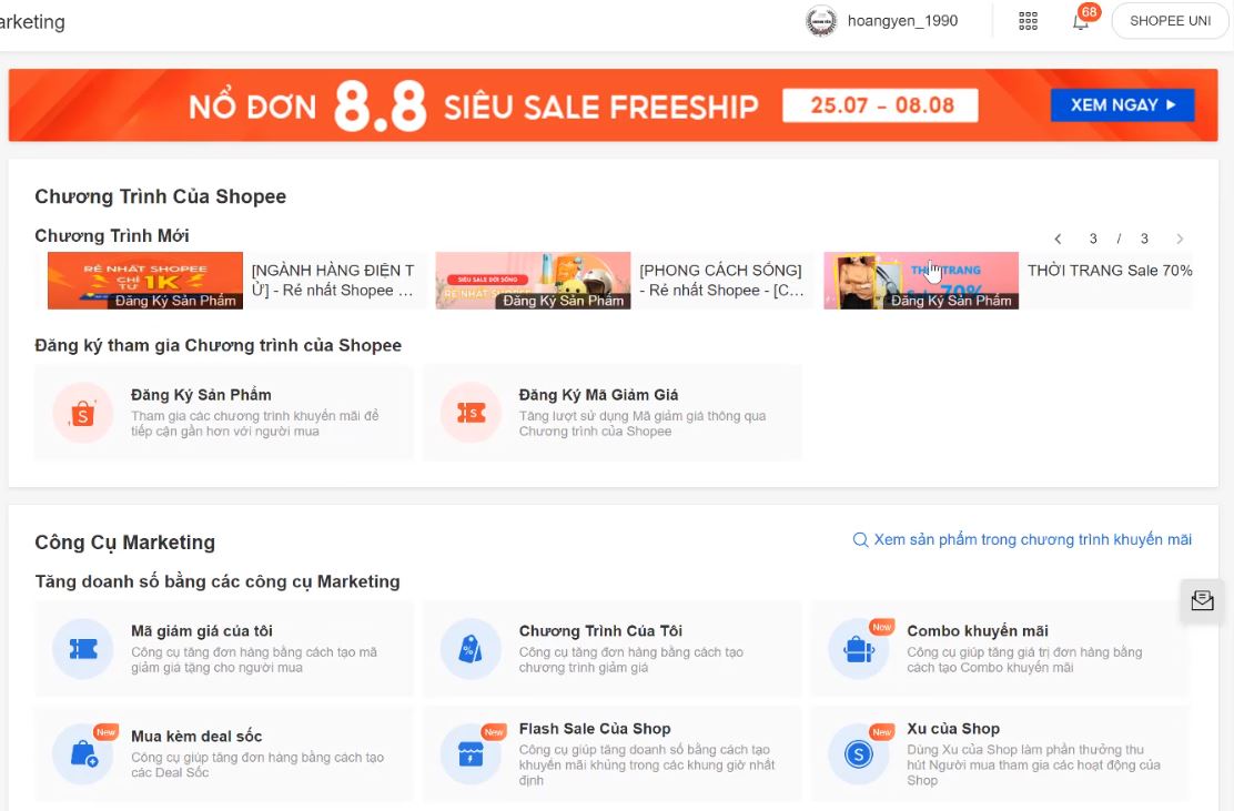Khóa Học Bán Hàng Shopee A-Z Yến Trùm