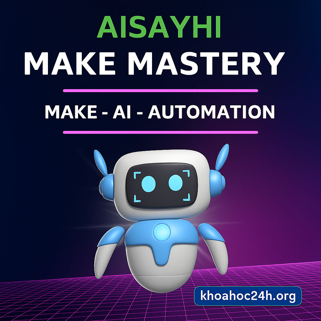 [Aisayhi] Khóa học Make AI Automation Mastery