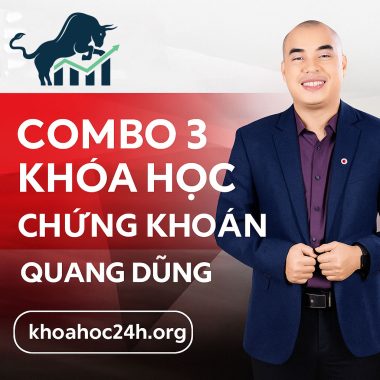 Combo 3 khóa học chứng khoán Quang Dũng DBD