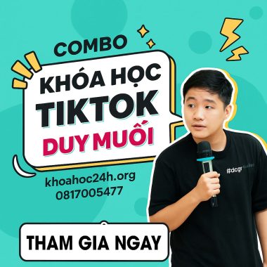Combo Khóa Học Tiktok Duy Muối