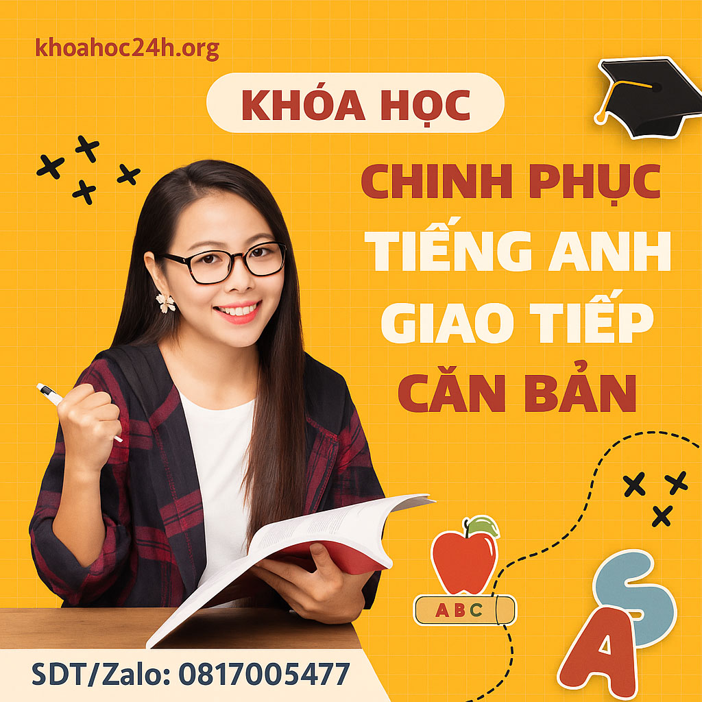 Khóa Học Chinh Phục Tiếng Anh Giao Tiếp Căn Bản