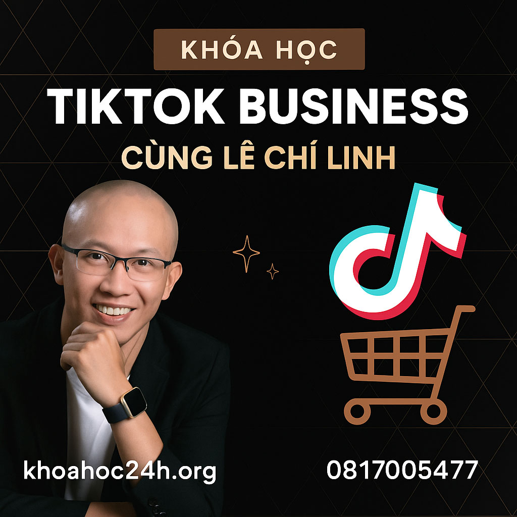 Khóa Học Tiktok Business Cùng Lê Chí Linh