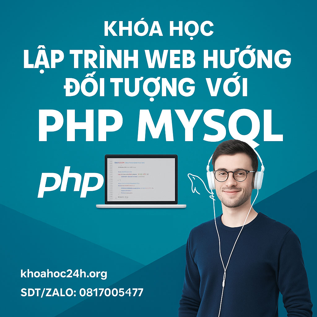 Khóa học Lập trình web hướng đối tượng với PHP MySQL
