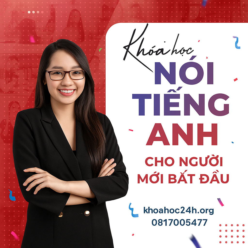 Khóa học Nói tiếng Anh tự tin sau 3 tháng
