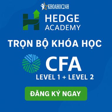 Trọn bộ khóa học CFA LEVEL 1 và 2 Hedge Academy