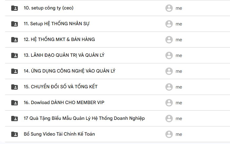 Combo 16 Khóa Học GiamDoc.net Thầy Vũ Long