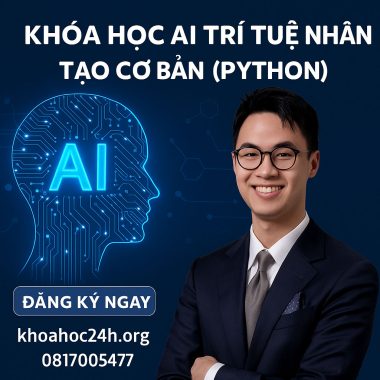 Khóa Học AI Trí Tuệ Nhân Tạo Cơ Bản (Python) – Dũng Lại Lập Trình