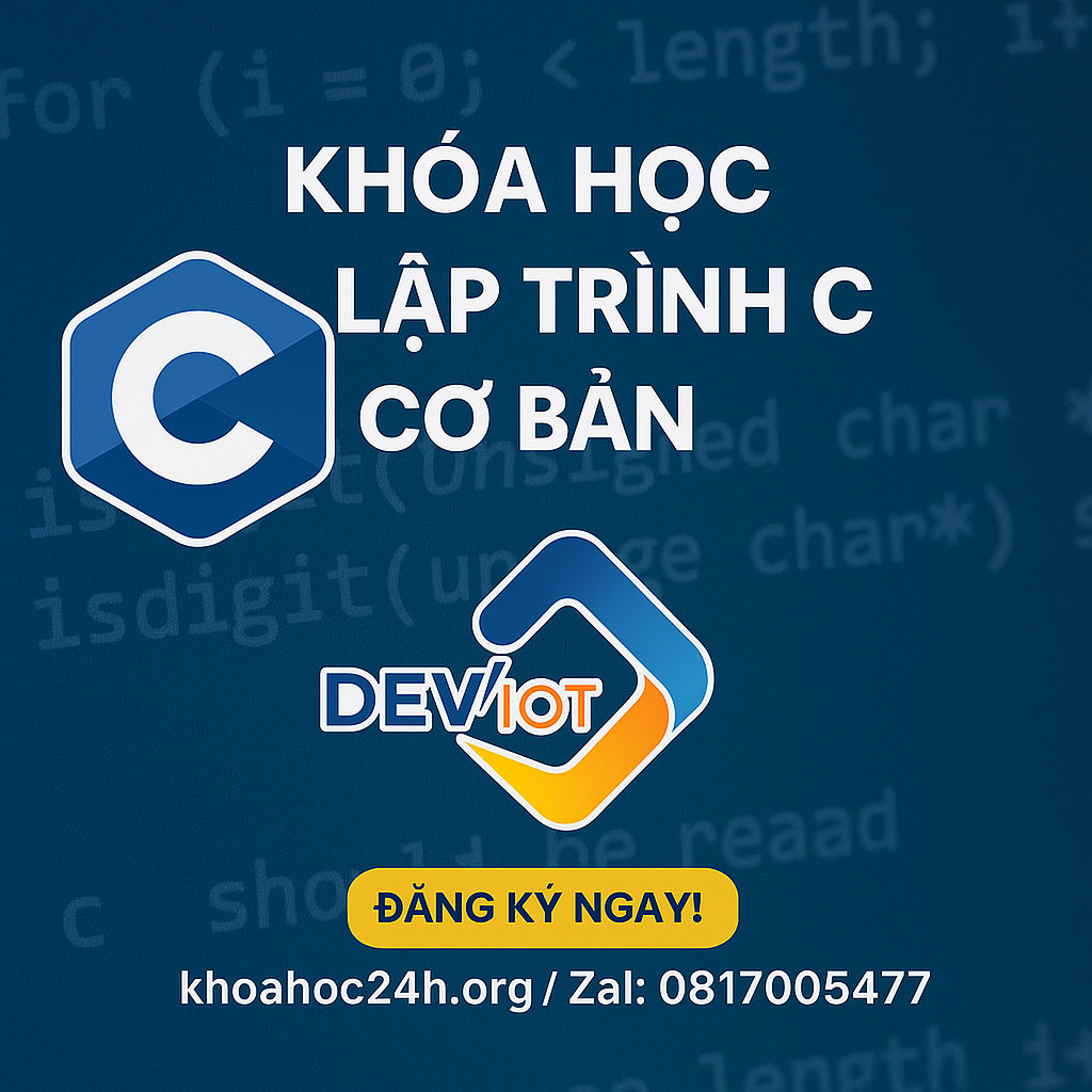 Khóa Học Lập Trình C Cơ Bản – Deviot