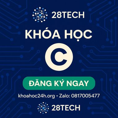 Khóa Học Lập Trình C của 28Tech