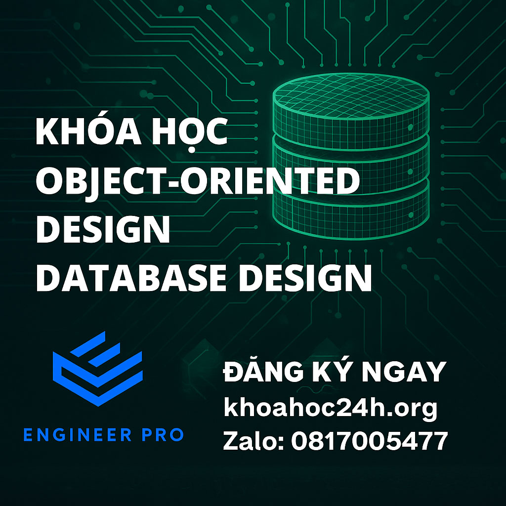 Khóa Học Object-Oriented Design + Database Design Engineer Pro