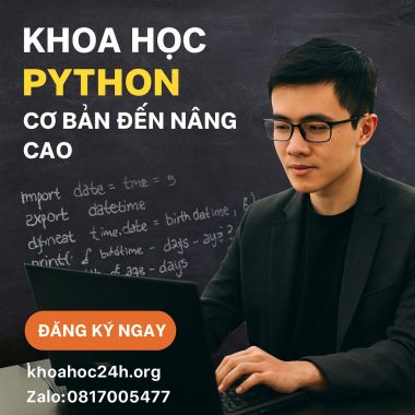 Khóa Học Python Cơ Bản Đến Nâng Cao – Dũng Lại Lập Trình