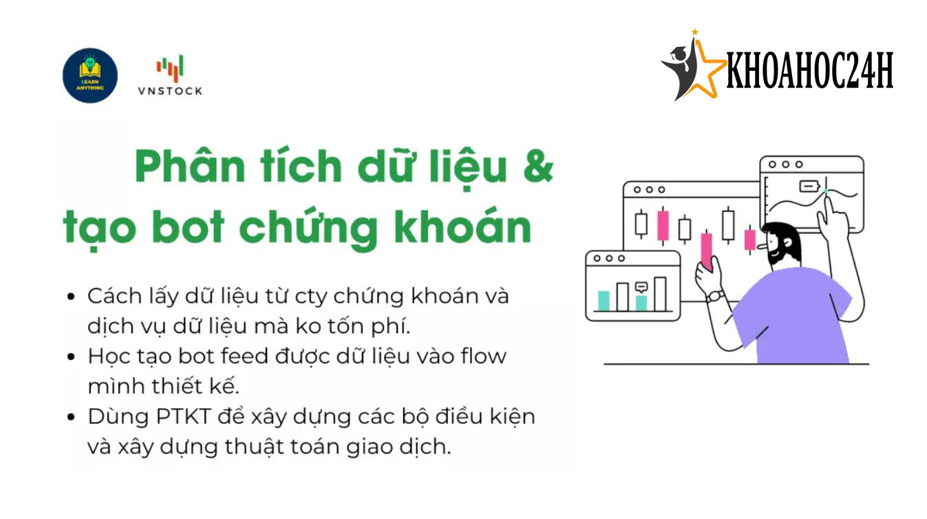 Khóa Học Python Phân Tích Dữ Liệu & Tạo Bot Chứng Khoán Vnstock