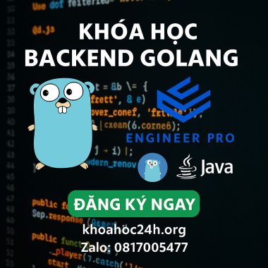 Khóa học Backend Golang của Engineer Pro