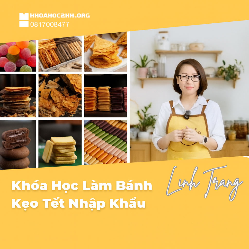 Khóa học Làm Bánh Kẹo Tết Linh Trang